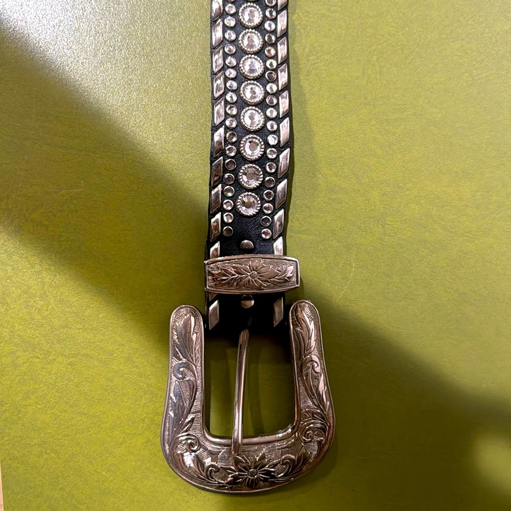 Kippys classic western rhinestone belt